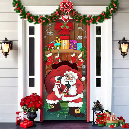 Christmas Door Decoration — Instantly Create a Festive Atmosphere Homezys