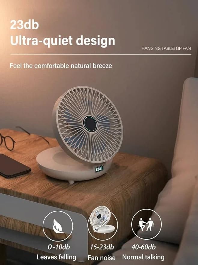 3 Speed Portable Dual-Use Wall Mounted Fan Homezys