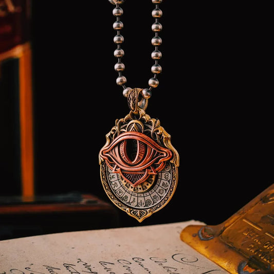 👁️‍🗨️Handmade Tarot Vision Pendant: Connect to Cosmic Wisdom Anytime（Cheat Sheet Included) Mivoza Deutschland