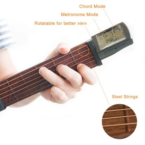Silent Guitar Practice Device — Practice Quietly and Flexibly Anytime Homezys