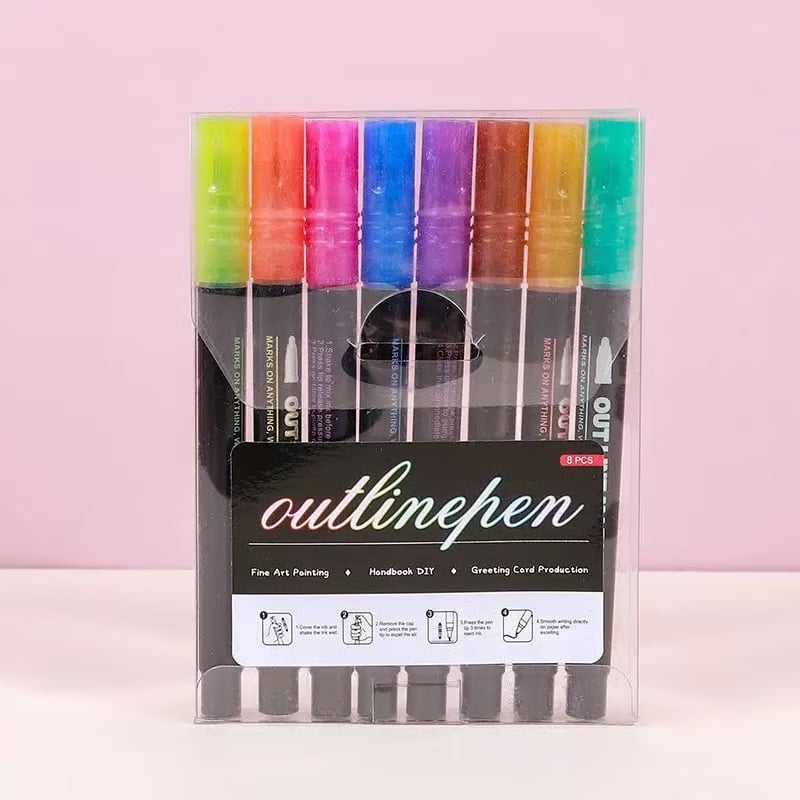 Metallic Marker Set – Creative Effects on Every Surface Homezys
