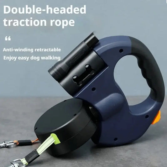 Double dog leash — relaxed walking without leash chaos Homezys