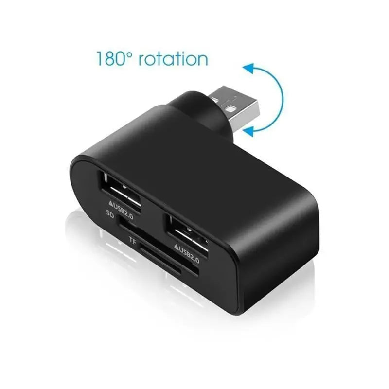 4-in-1 rotatable USB hub😍 Zorenza