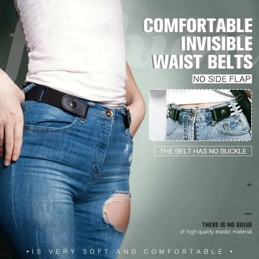Buckle-free Invisible Elastic Waist Belts Zorenza