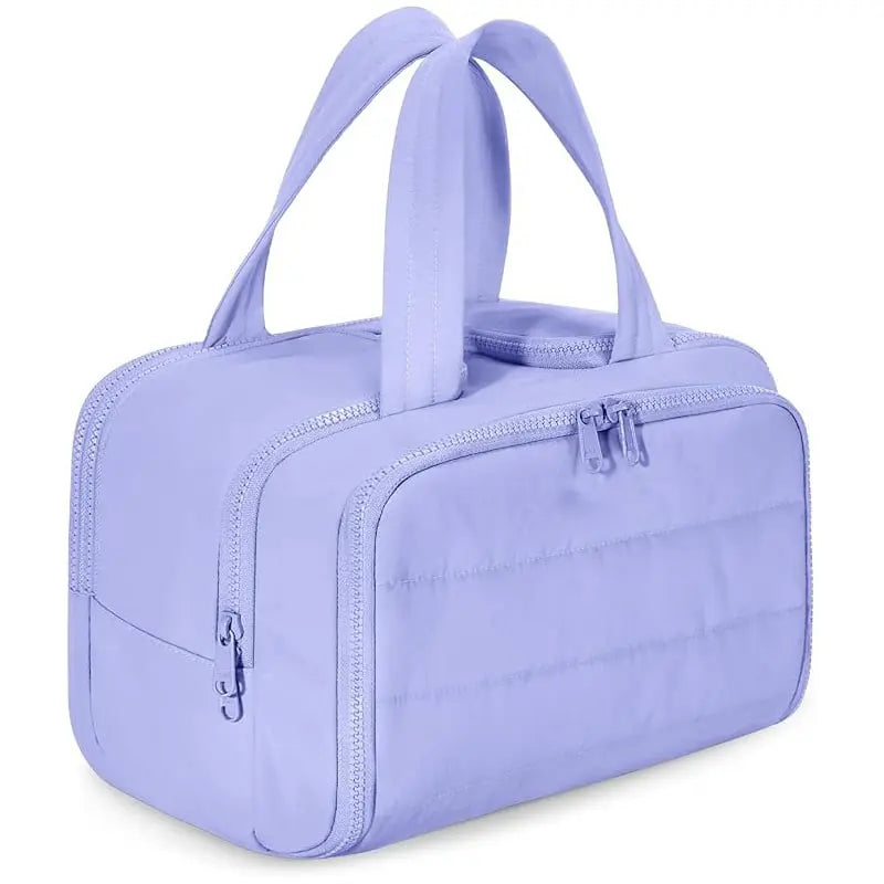 Large Capacity Wide-Open Travel Cosmetic Bag Zorenza