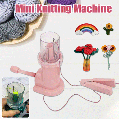 Quick Knitting Machine for I-Cord — Fast I-Cord Maker with Perfect Tension Homezys