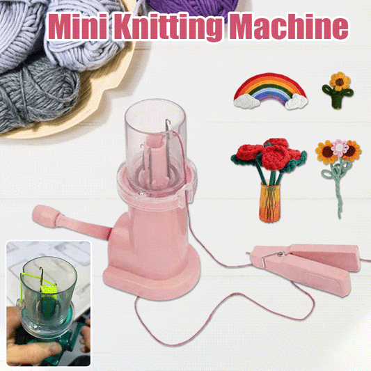 Quick Knitting Machine for I-Cord — Fast I-Cord Maker with Perfect Tension Homezys