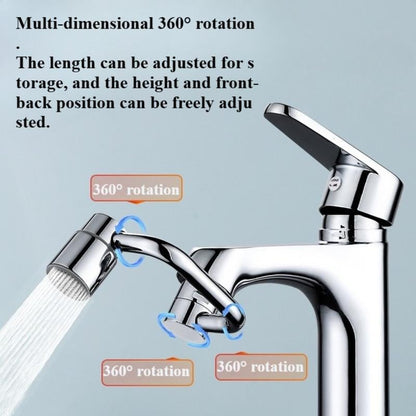 1440° Faucet Extension with 2 Spray Modes Homezys