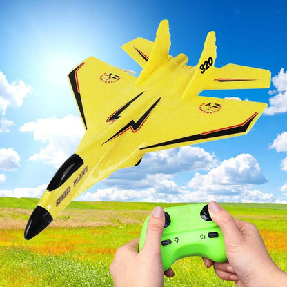 RC Plane with Gyroscope – Child-Friendly & Perfect for Outdoors Homezys