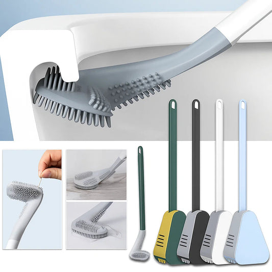 TriClean™ — Precision Triple-Edge Toilet Brush Homezys