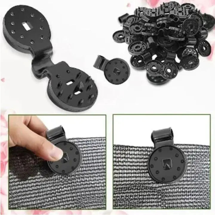 Garden net clamps - Durable and easy to attach for nets Mivoza Germany