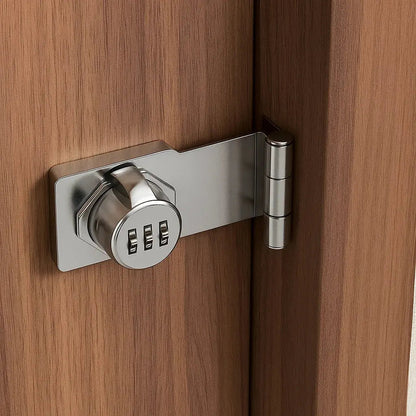 Keyless Secure Lock — Stainless Zinc Alloy with 1000 Codes Homezys