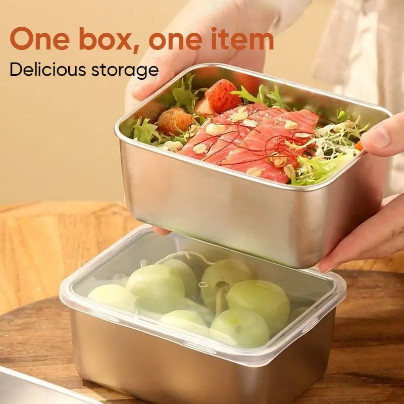 ✨LAST DAY 49% OFF - Stainless Steel Food Storage Container Zorenza