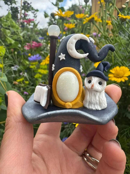 🎉🧙Handmade Elemental Witch Hat Mivoza Deutschland
