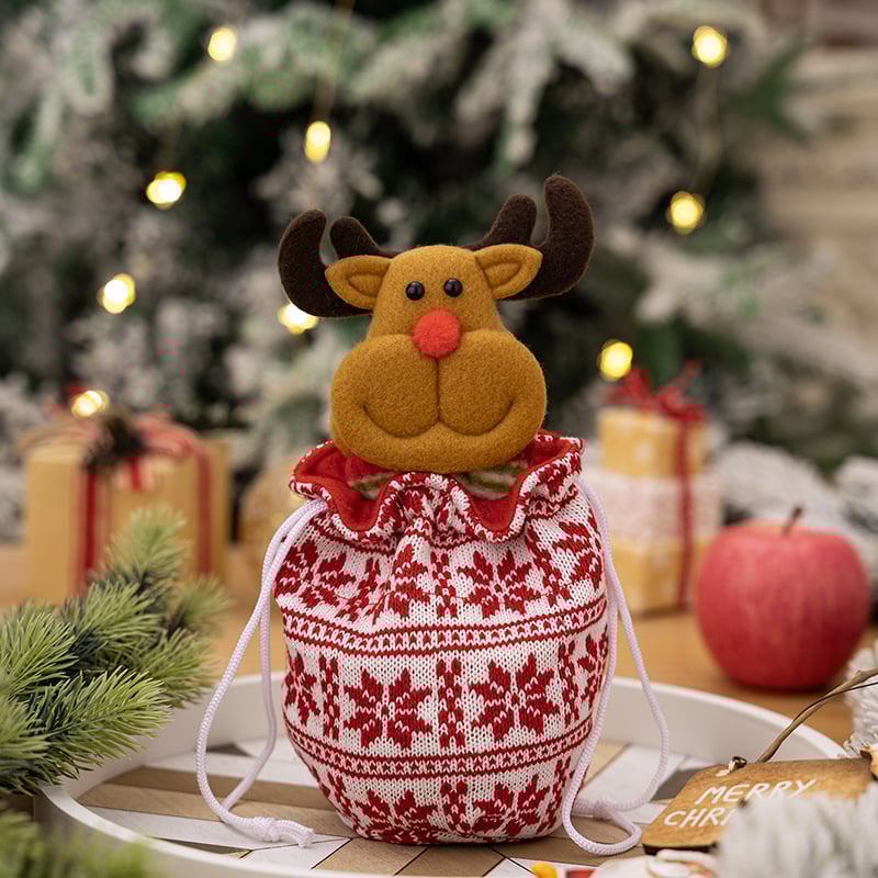 Strickpuppen Weihnachtsbeutel — Süße & besondere Geschenkidee Mivoza Deutschland