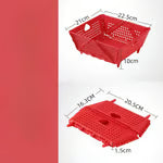 Foldable Draining and Storage Basket – Space-Saving, Heat-Resistant Organizer Homezys
