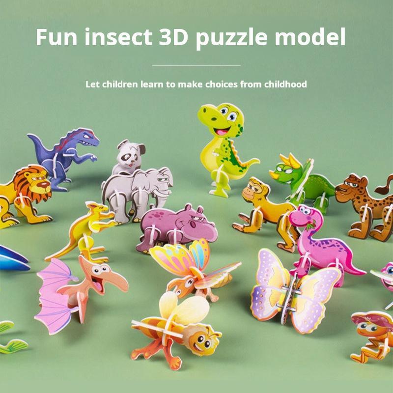 100-Piece Animal Figurine Set – Educational Toy to Foster Children's Creativity Homezys