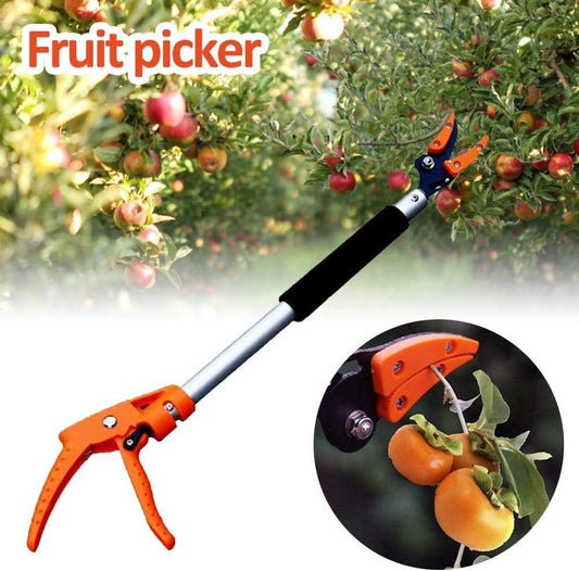 CutterPro™ Telescopic Tree Pruner – Trim Branches & Pick Fruit Without a Ladder Homezys