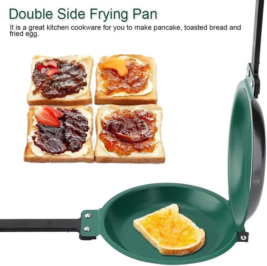 💕 DOUBLE SIDED NON-STICK FRYING PAN Zorenza
