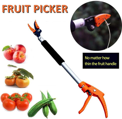 CutterPro™ Telescopic Tree Pruner – Trim Branches & Pick Fruit Without a Ladder Homezys