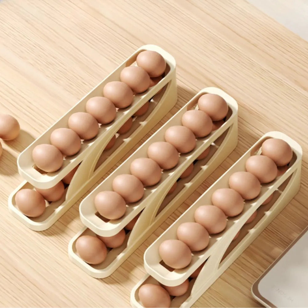 Egg Storage Rack – Space-Saving Egg Storage with Easy Access Homezys