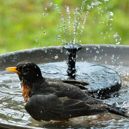 Solar-powered floating garden fountain Homezys