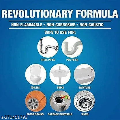 ClearFlow™ — Fast, Safe, No-Scrub Drain Cleaner Homezys