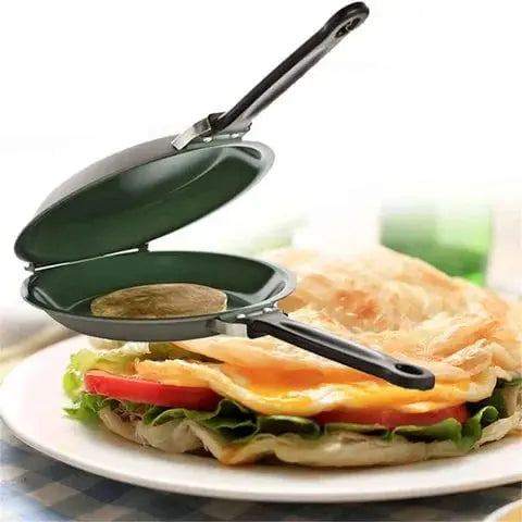 💕 DOUBLE SIDED NON-STICK FRYING PAN Zorenza