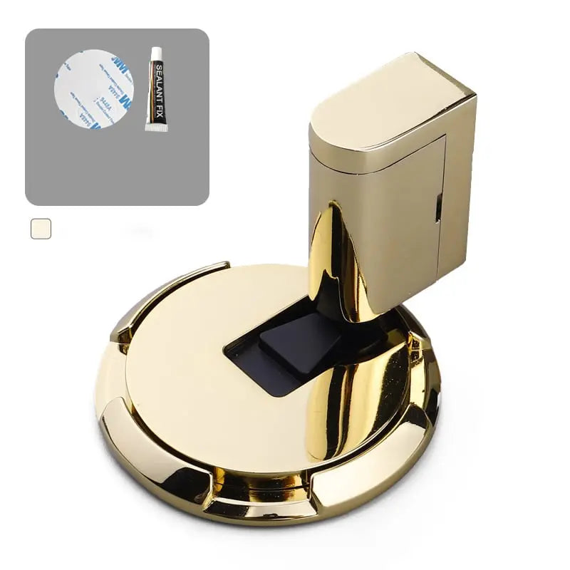 Mechanical floor doorstop - Push system for secure door stop Mivoza Germany