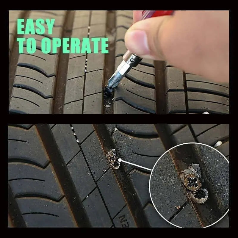 20 Piece Tire Nail Set for Repairing Rubber Tire Punctures Homezys