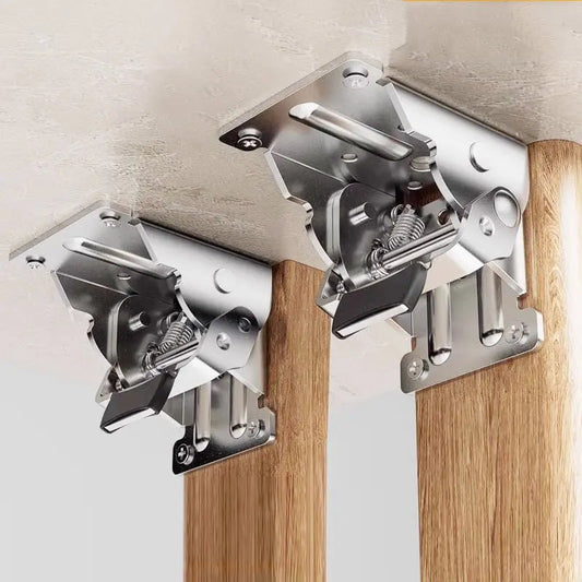 Foldable Steel Table Leg Bracket Homezys