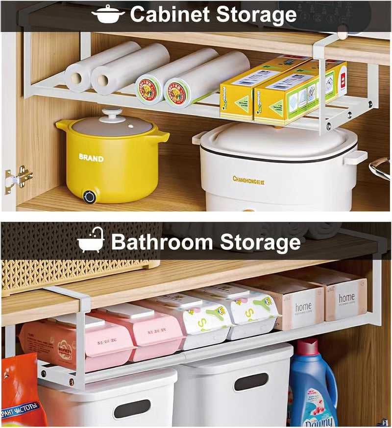 Extendable Cabinet Shelf — Space-Saving Organization in No Time Homezys