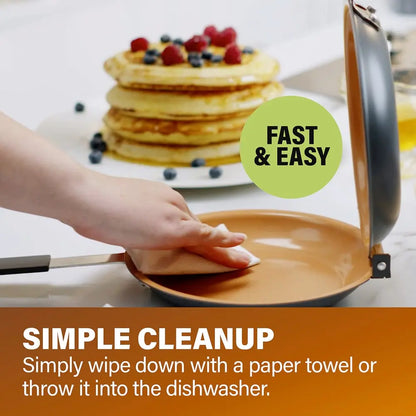 💕 DOUBLE SIDED NON-STICK FRYING PAN Zorenza
