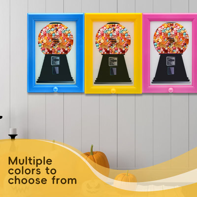 Candy Dispenser in Frame – Colorful Treat Fun Homezys