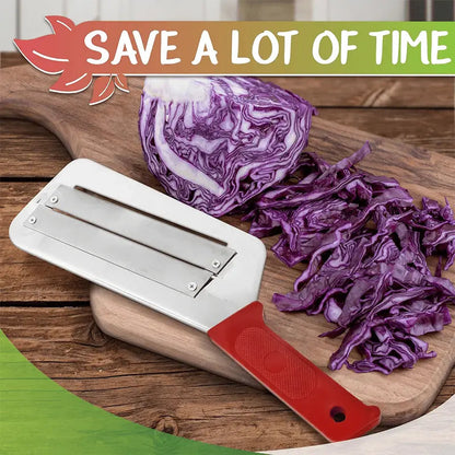 Stainless Steel Chopping Knife – Ideal for Coleslaw & Vegetable Preparation Homezys