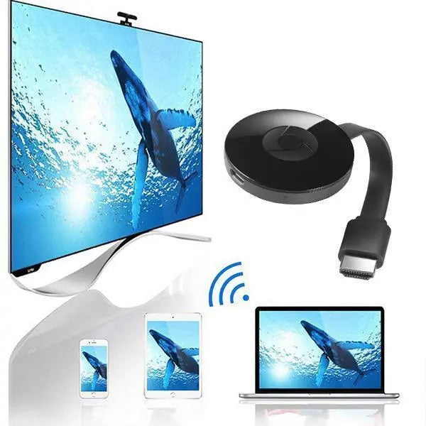 Wireless 1080P screen projector - simply connect your smartphone to the TV Mivoza Germany