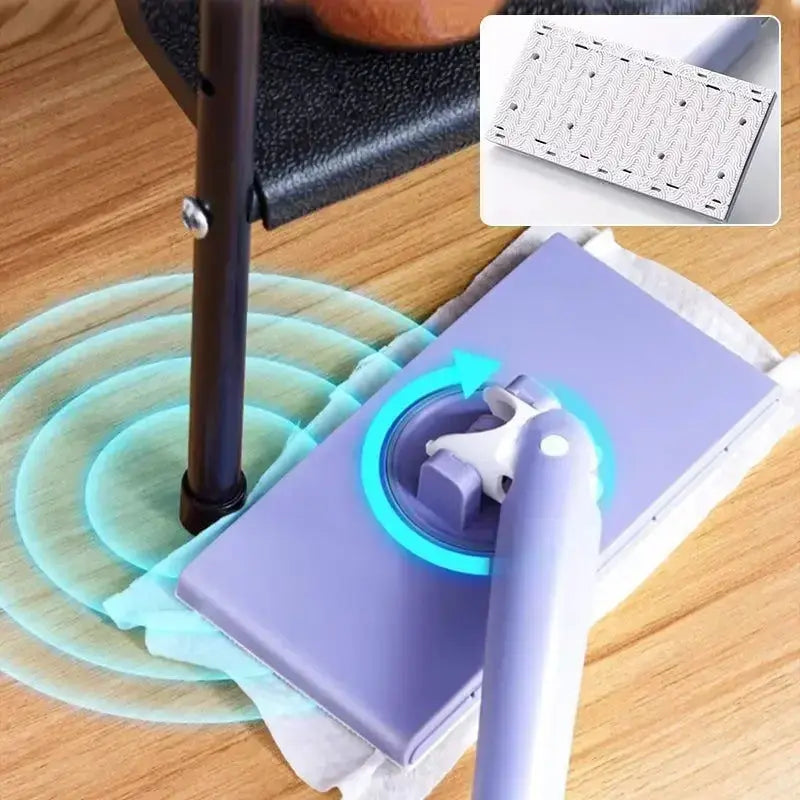 Compact mini mop with hygienic cloth change function Mivoza Germany