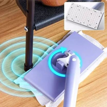 Compact mini mop with hygienic cloth change function Mivoza Germany