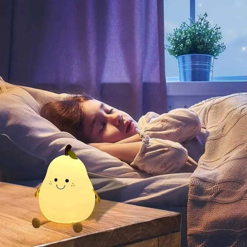 PearGlow™ — Soothing Child-Safe Nightlight Comfort Mivoza Deutschland
