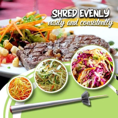 Stainless Steel Veg Stem Cutter for Uniform Strips Homezys