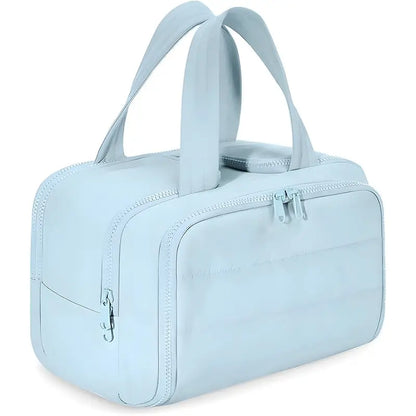 Large Capacity Wide-Open Travel Cosmetic Bag Zorenza
