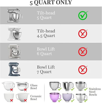 Silicone Insert for Kitchen Machine — Effortless and Clean Baking Homezys