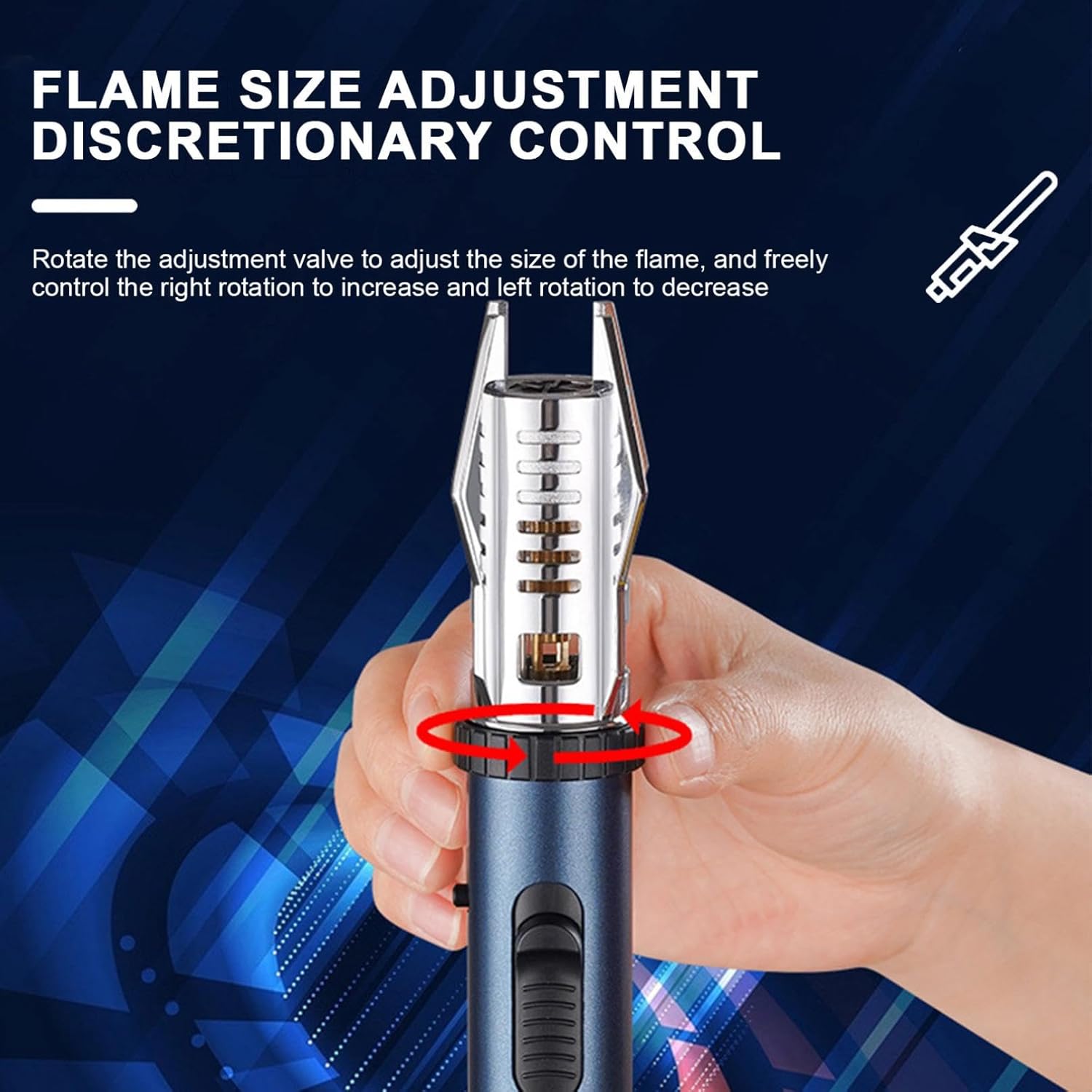 Heavy-Duty Jet Flame Lighter –  High-Performance Flame for All Conditions Homezys