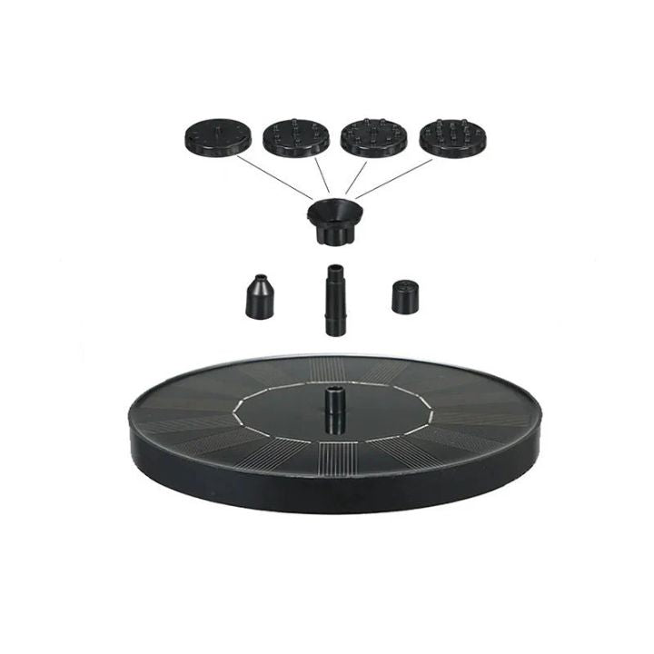 Solar-powered floating garden fountain Homezys