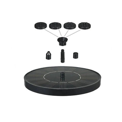 Solar-powered floating garden fountain Homezys