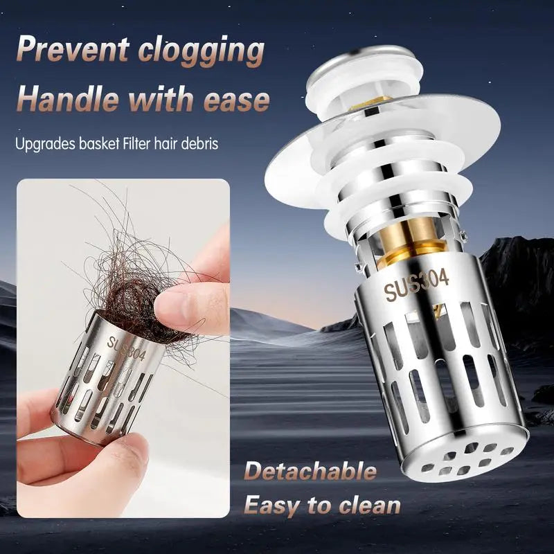 🔥Universal Stainless Steel Drain Strainer Zorenza