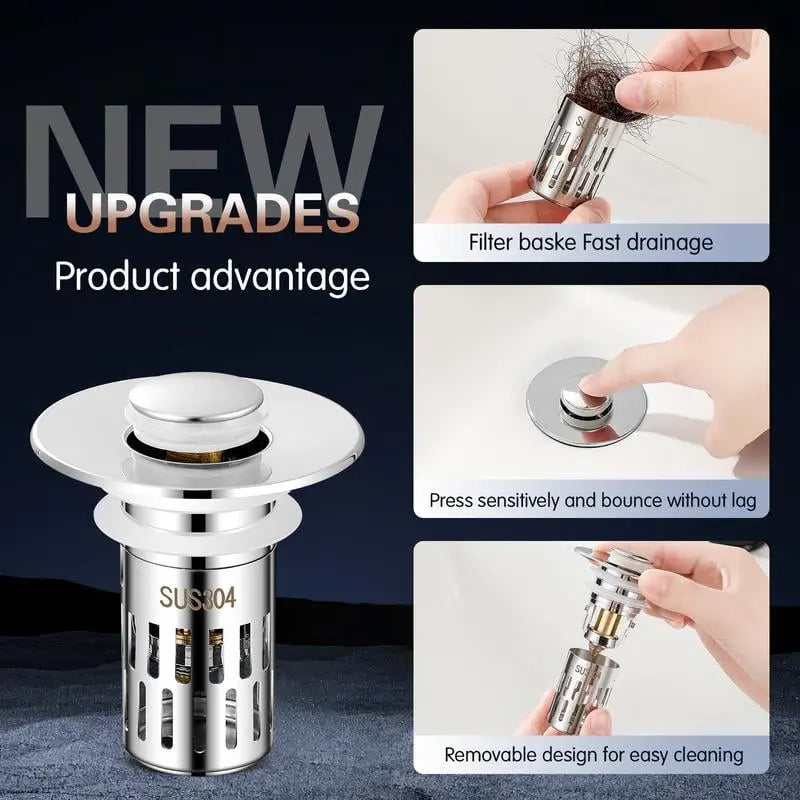 🔥Universal Stainless Steel Drain Strainer Zorenza