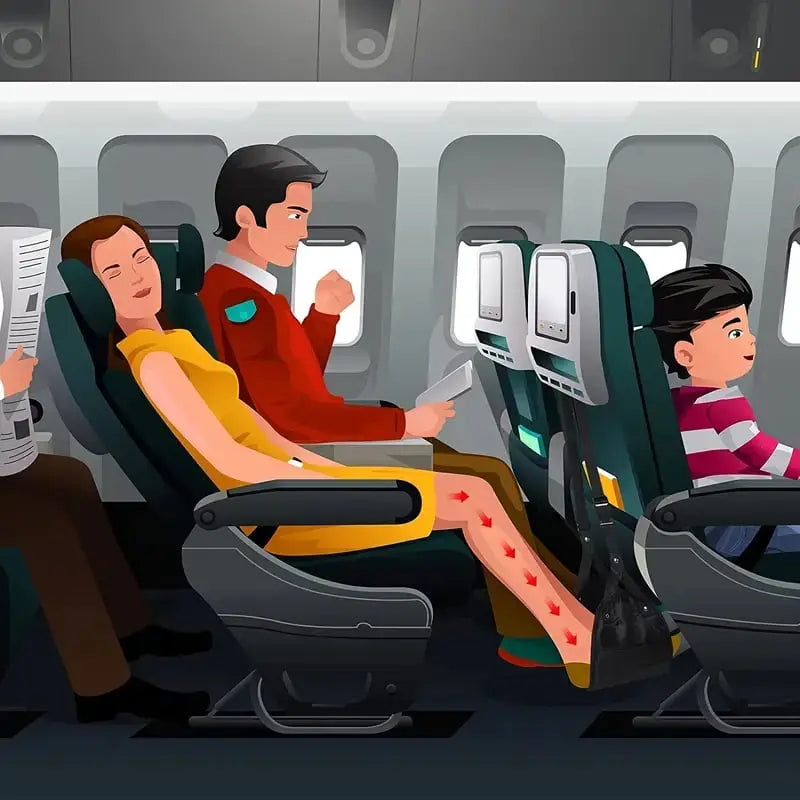 Airplane Foot Hammock (Memory Foam) Zorenza