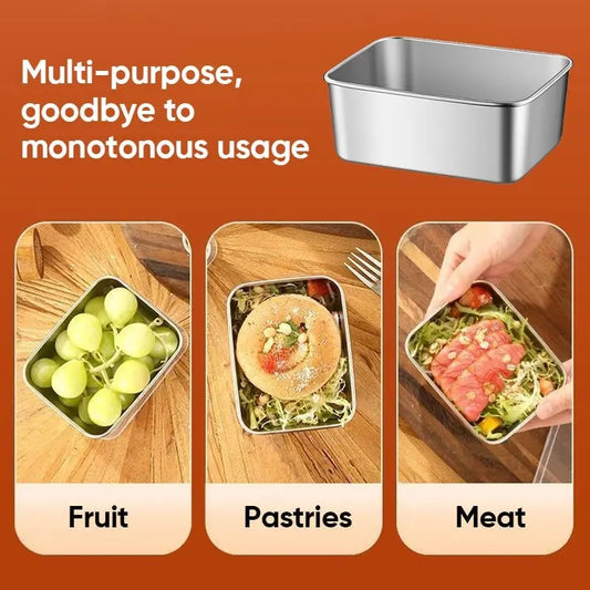 ✨LAST DAY 49% OFF - Stainless Steel Food Storage Container Zorenza