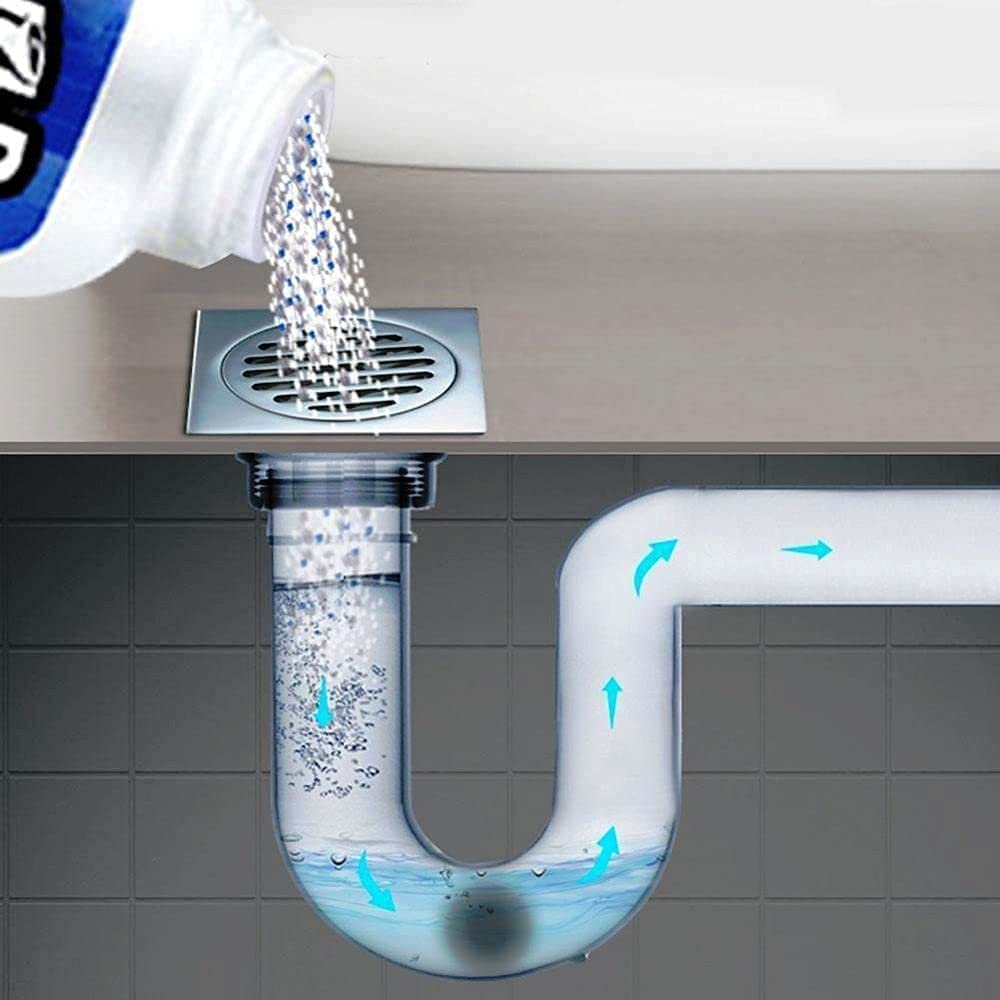 ClearFlow™ — Fast, Safe, No-Scrub Drain Cleaner Homezys